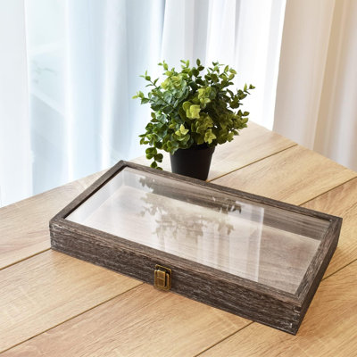 Boîte de rangement en bois