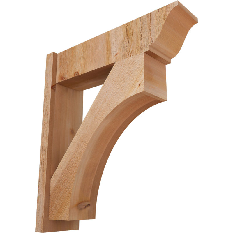 Persienne en bois Westlake, P 28 po x H 32 po, Cèdre rouge de l'Ouest de 8 po (sciage brut)