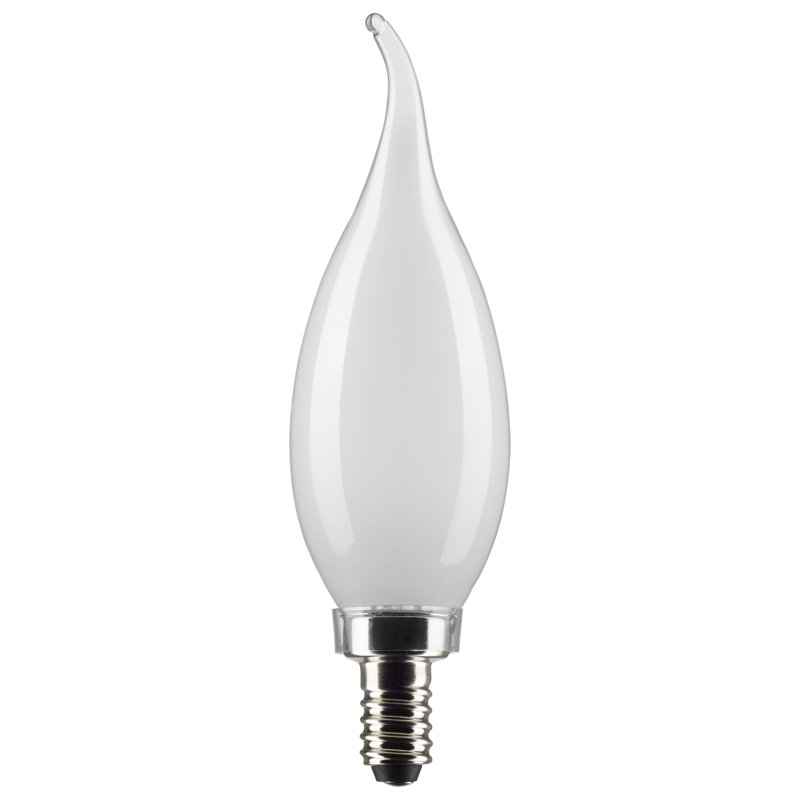 5.5 Watt (60 Watt Equivalent), CA10 LED, Dimmable Light Bulb, Warm White E12/Candelabra Base, 4000K