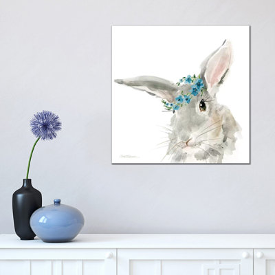 Glamour Girls: Rabbit by Carol Robinson - Print on Canvas