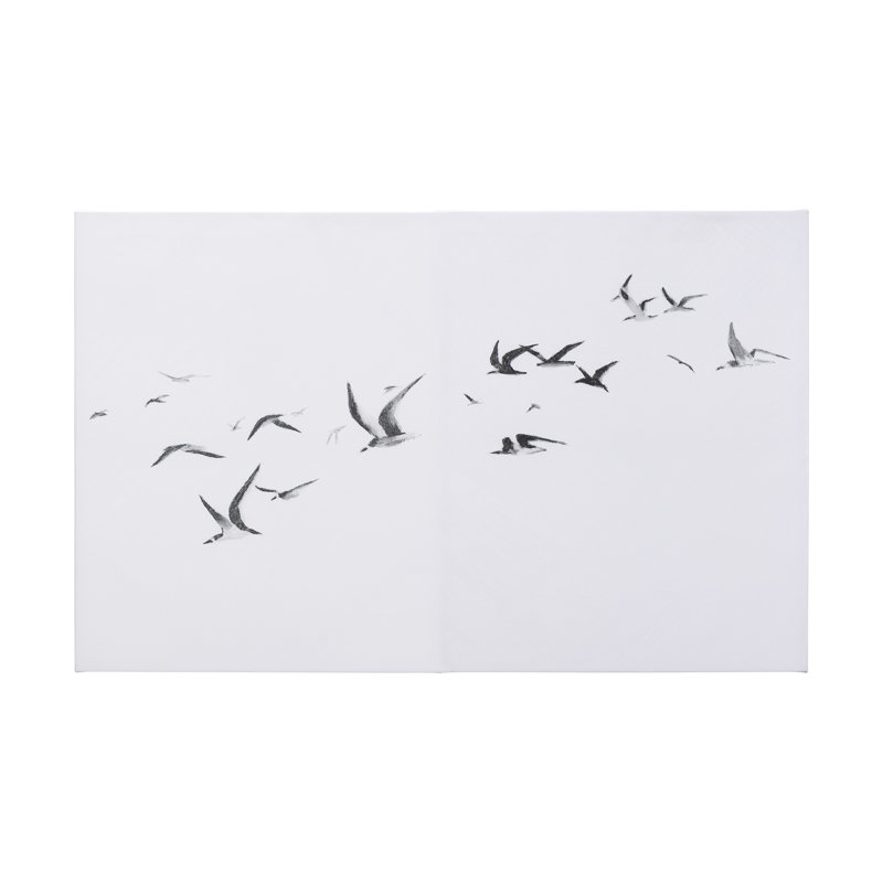 Fly Away a Hand Embelished Textured Canvas