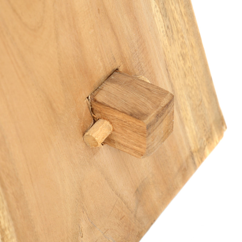 Solid Wood Accent Stool