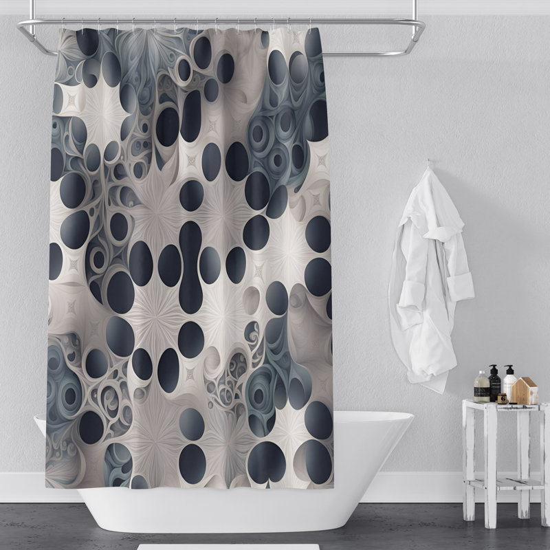 Rideau de douche, H 72 po x l 70 po