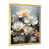 Cadre photo doré simple sélectionné