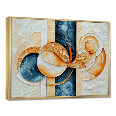 Décoration murale suprématiste «Still Life Of Coastal Mosaic I»