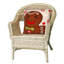 Housse et insert de coussin carré extérieur Ayla Ginger Boy