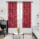 Polyester Room Darkening Curtain Pair