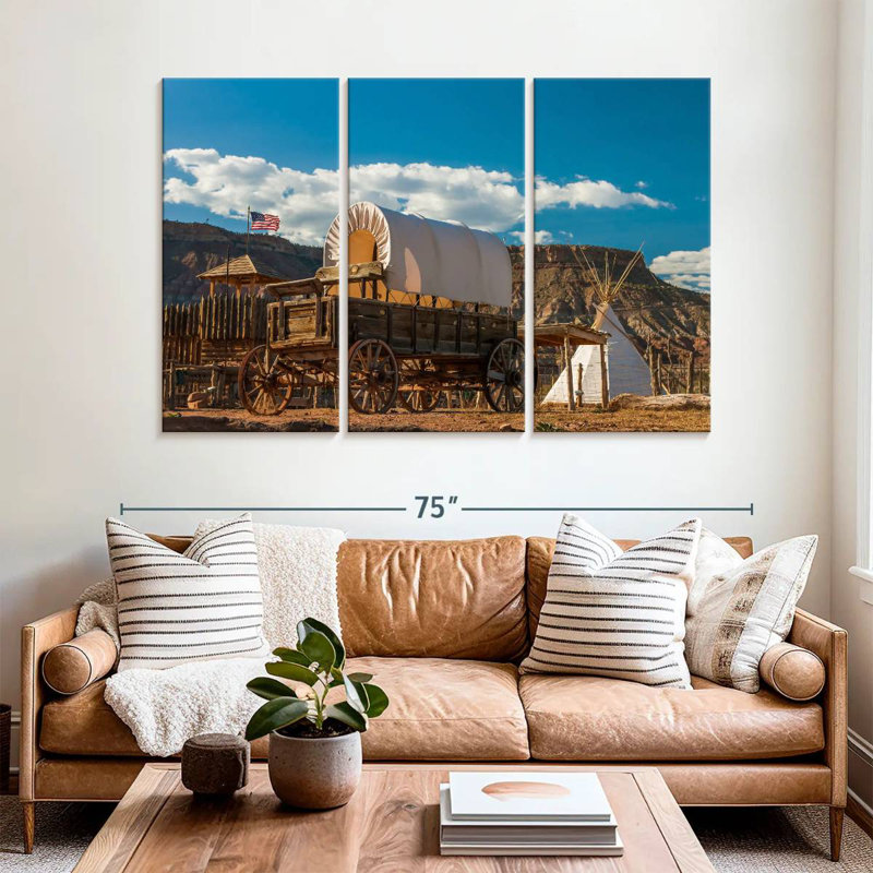 Lelar Prairie Schooner, 42" H x 65" W