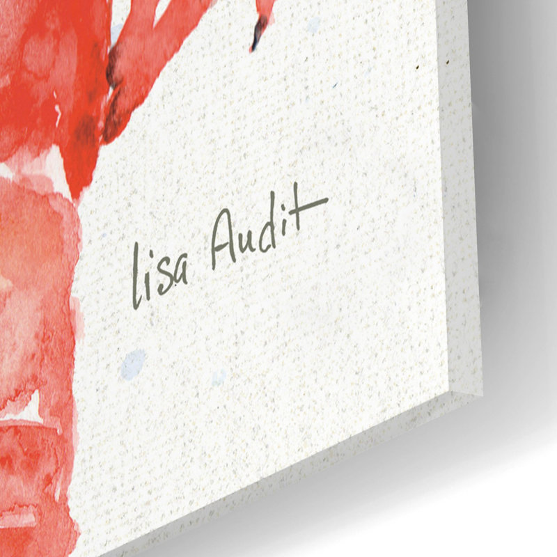 «Beach House Kitchen VI» par Lisa Audit, art mural en verre acrylique, H 12 po x l 12 po x P 0,13 po