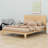 Modern Platform Bed With Slat Support-419915164-419915154