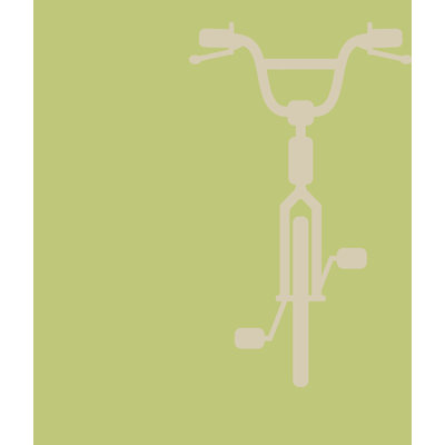 Décalcomanie murale vélo Haskin