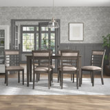 Desdemona 6 - Person Four Leg Dining Set