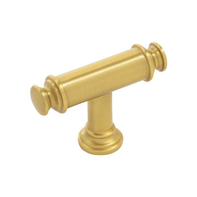 Berkshire Collection T-Knob - 2-1/8" x 11/16 " Cabinet Knob - Farmhouse Hardware for Drawers & Cabinets