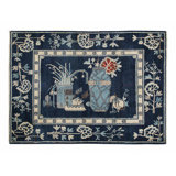 One-of-a-Kind 4'9" X 6'7" Hand Knotted Area Rug