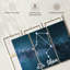 «Libra Zodiac Constellation», ensemble de 3 impressions sur toile par Luna-2387692