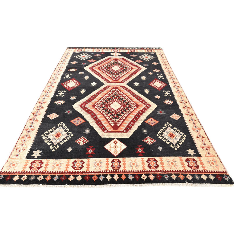 Tapis noir 7 x 7 po Peters