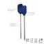 Tovolo Flex-Core Stainless Steel Handled Mini Spatula & Spoonula Set, Kitchen Utensil Set Of 2, Heat-Resistant & BPA-Free Silicone Turner Heads, Safe For Cast Iron & Cookware Dishwasher-Safe-1708534755