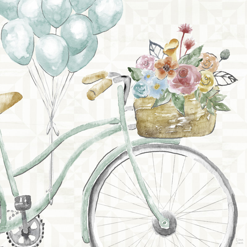 Panier à fleurs, vert, rouge, orange, sur fond blanc, H 24 po x l 36 po x P 1,5 po