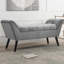 Velvet Upholstered Bench