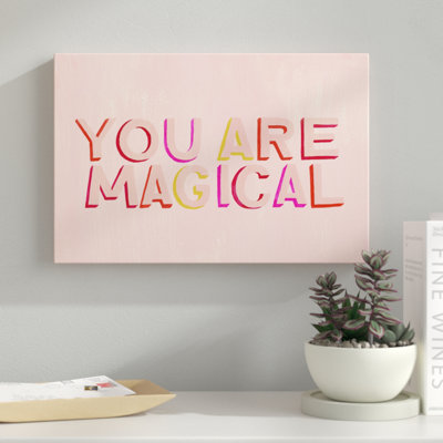 You Are Powerful I by Grace Popp - Print on Canvas