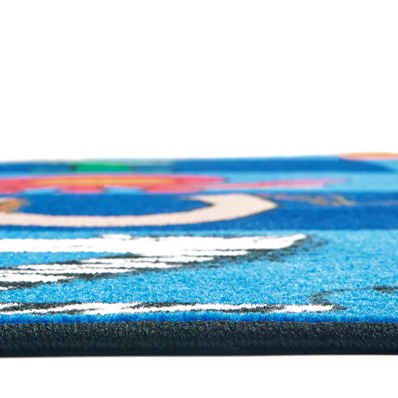 Tapis ovale de classe A to Z Animal, Ovale 8 pi 3 po x 11 pi 8 po