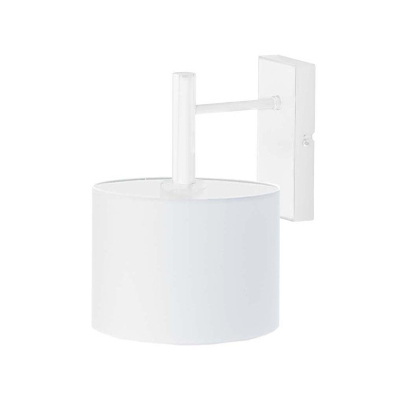Ayachi Armed Sconce, White, White