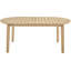 Cambrai 6 - Person Acacia Premium All-Weather Wicker Patio Dining Set with Oval Table