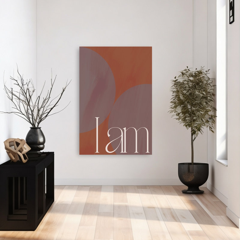 «I Am Essence», reproduction d'art géométrique abstraite murale, 48" H x 32" W