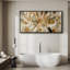 «Warm Toned Feast Celebration», très grande image, impression sur toile encadrée-120284251-120284252