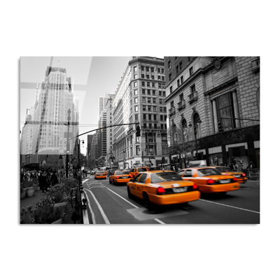Superbe peinture murale en verre trempé 27,6 po x 39,4 po | 100% verre trempé, épaisseur: 0,16 pouce | Décoration élégante pour le salon ou le bureau, durable et facile à nettoyer, idée de cadeau parfaite