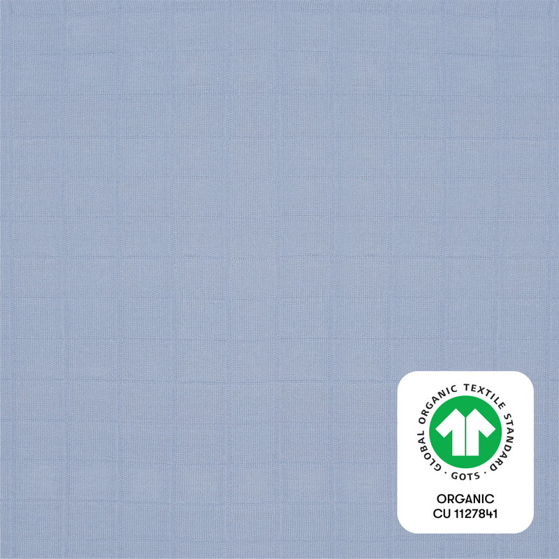 Dewdrop Muslin Mini Crib Sheet