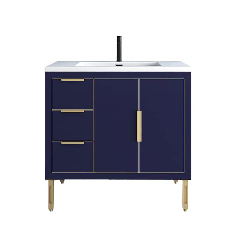 35.44'' Single Bathroom Vanity with Top