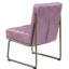 Fauteuil d'appoint, cuir fleur Gisteria
