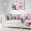 Pivoines à part entière - Coussin imprimé floral-89816108-89816112