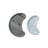 Nestable Marble Kidney Shaped Trays