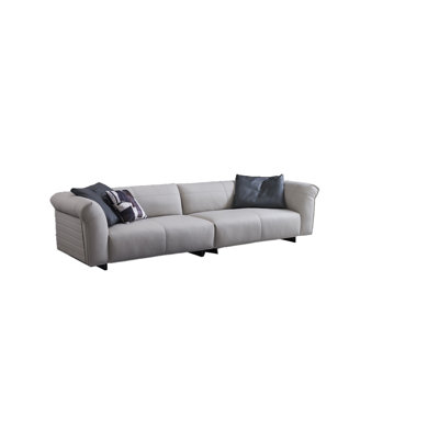 118.1'' Leather Sofa