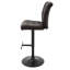 Tabouret de bar rotatif à hauteur ajustable Juddson