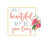 «Harriet Floral Nurse Inspiration I» par Wild Apple Portfolio - impression sur toile tendue