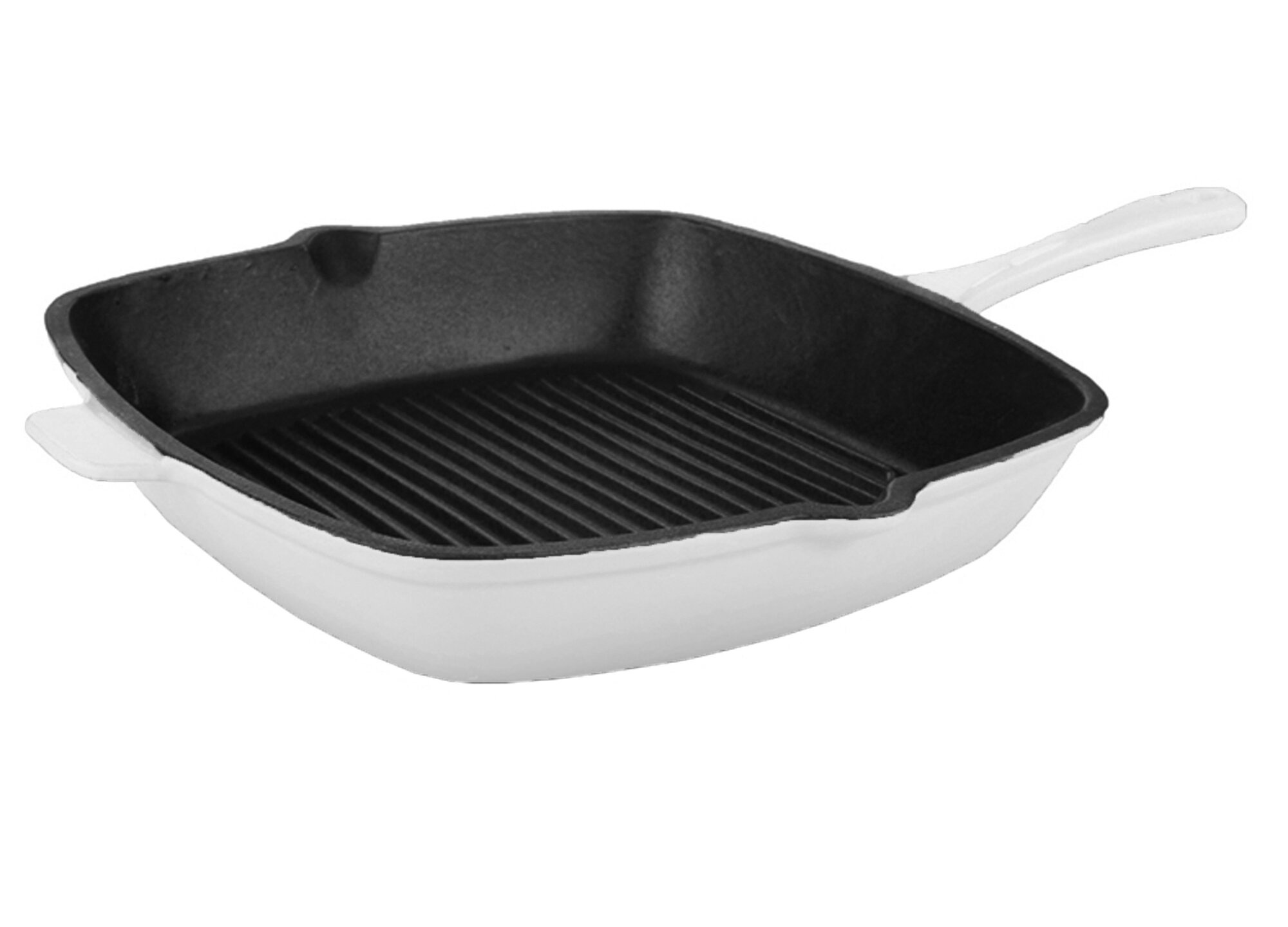 BergHOFF Graphite Enamel Cast Iron Round Grill Pan 10.25