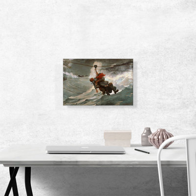 " The Life Line 1884 " by Winslow Homer Painting Print
