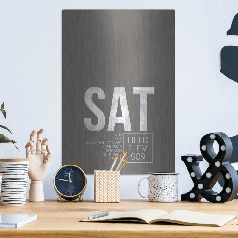 " SAT ATC " by O8 Left, 16" H x 12" W