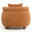 Fauteuil seau 38 pouces en tissu chenille-1070099047
