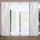 Polyester Semi Sheer Sliding Panel
