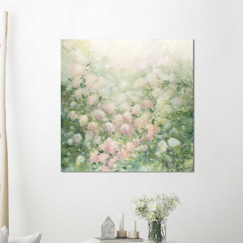 " Dreamy " by Julia Purinton, 18" H x 18" W x 1" D, Wrapped Canvas