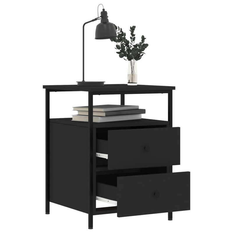 Anif 44cm W Bedside Table