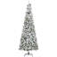 Arbre de Noël avec branches de pin réalistes, pommes de pin, baies rouges