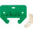 Drawer Track Guide Kit, 1-1/8 in., Plastic, Green