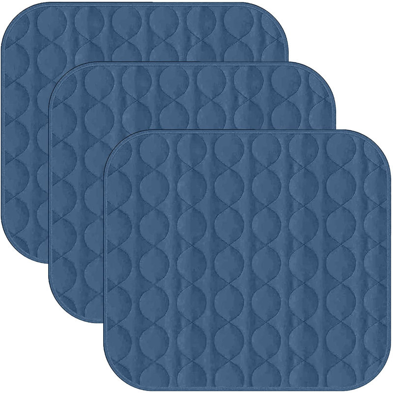 Fauteuil canadien en lin, Bleu