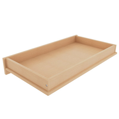 Evolur Cove Change Tray. Secure Dresser Topper For Baby Changing Station