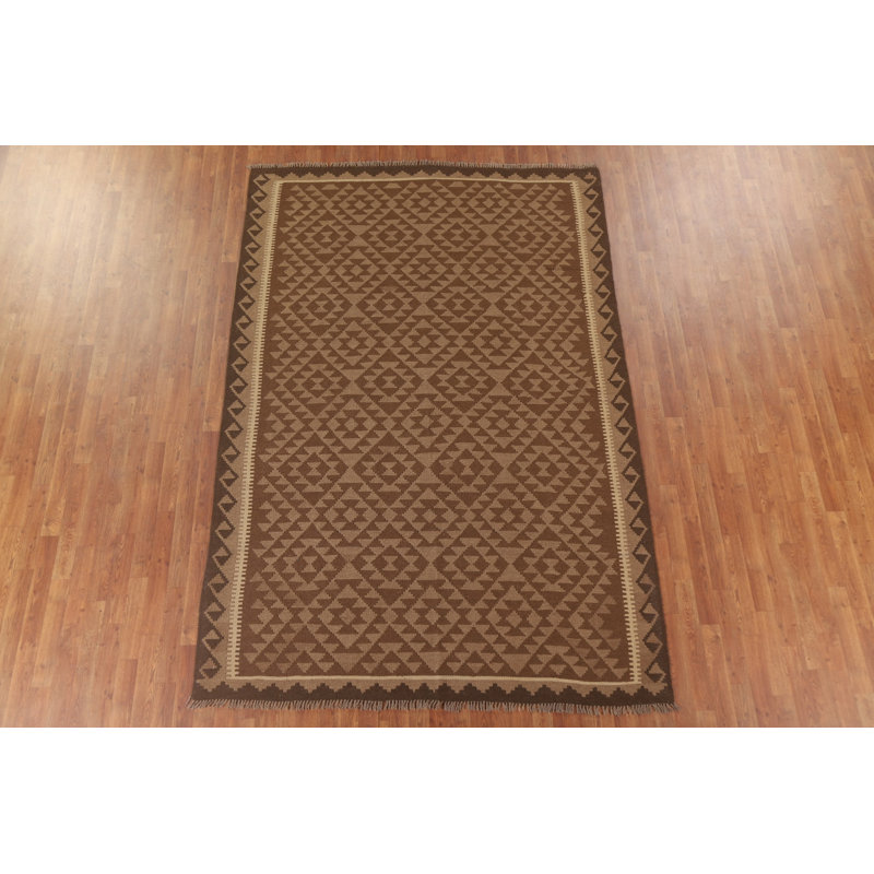 Tapis oriental géométrique Kilim 7 x 10